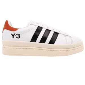 Y-3 adidas x Yohji Yamamoto, size 11.5 Men’s, white/black/orange.